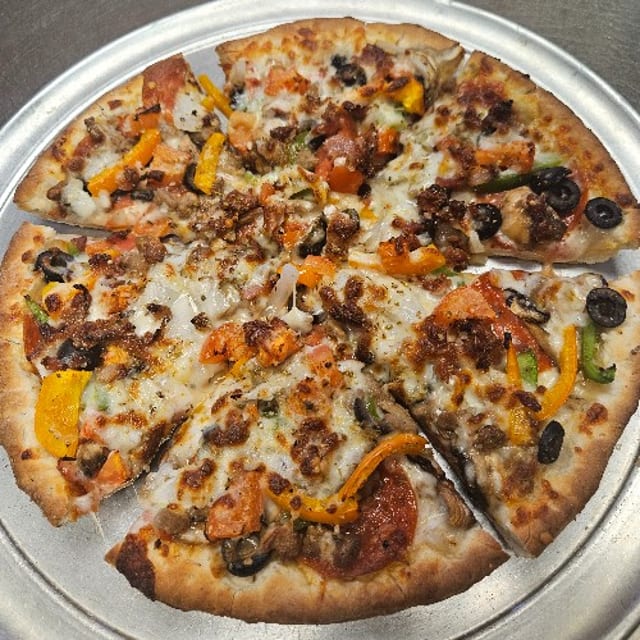The Works Pizza (Giant).