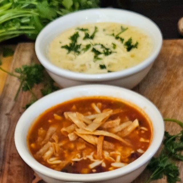 Chicken and Gnocchi Soup.