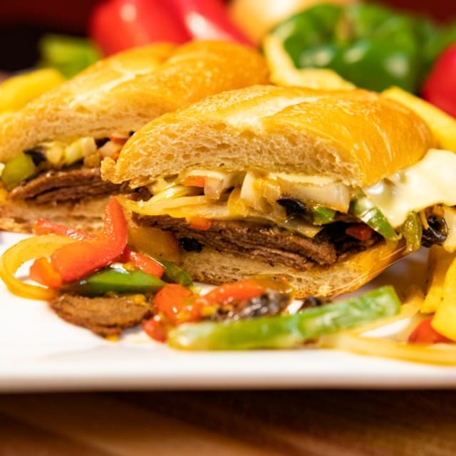 Philly Cheesesteak Sub.