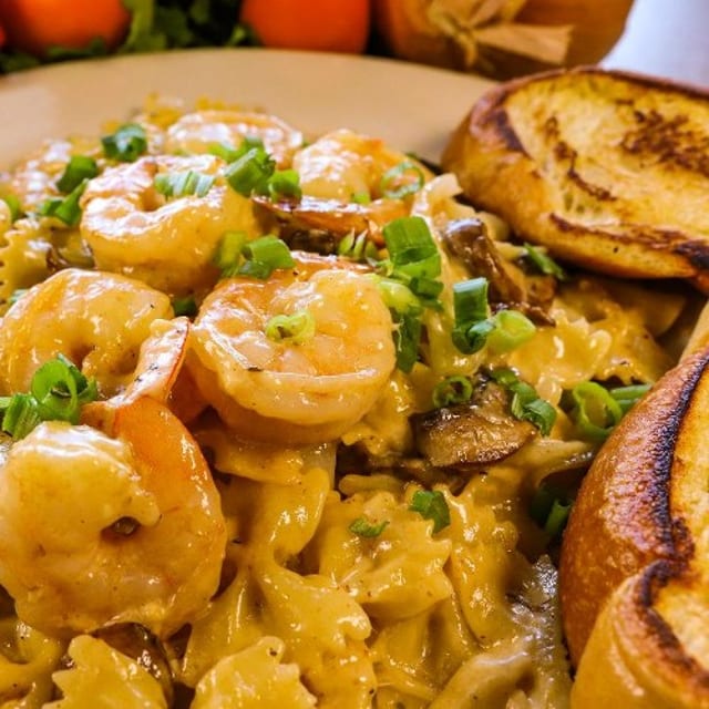 Shrimp Pasta.